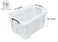 جعبه ذخیره سازی پلاستیکی قابل انبار مواد غذایی، جعبه جعبه پلاستیکی 60 لیتر