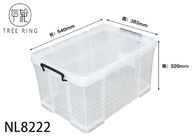 جعبه پلاستیکی کشویی / شفاف پلاستیکی 45l سبک وزن برای دفتر
